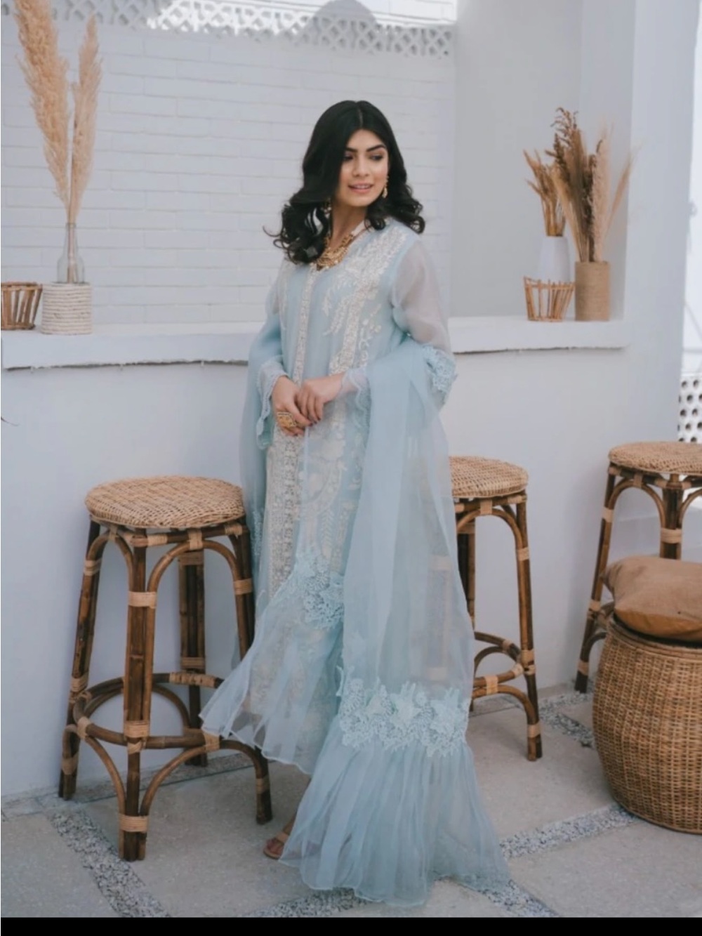 3 piece agha noor shalwar kameez Pakistani